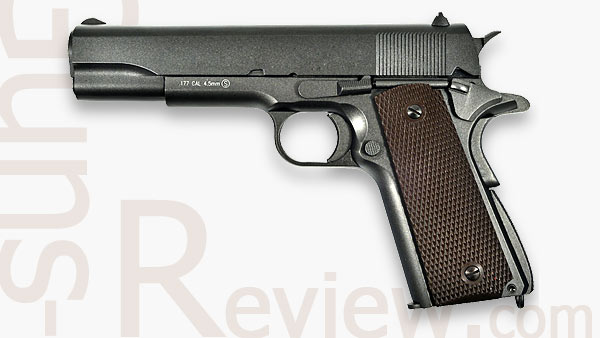 COLT М1911A1, KWC (KMB-76AHN) Обзор пневматического пистолета от Guns-Review