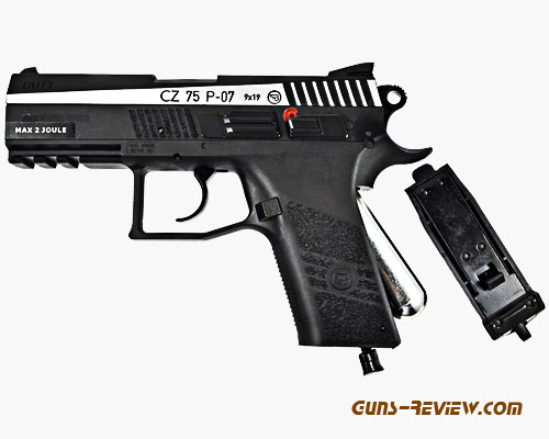 CZ-75 P07 Duty Compact - Пневматический пистолет ASG от Guns-Review