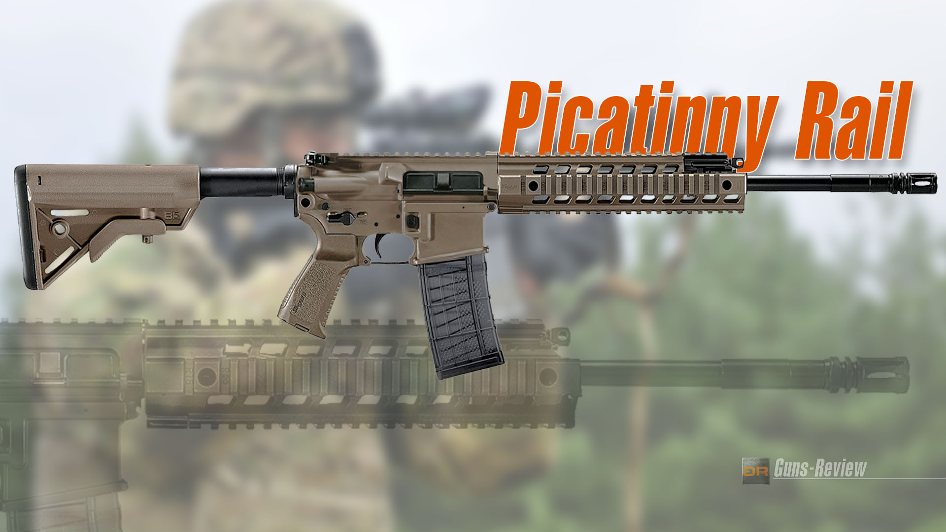 Платформа Пикатинни на винтовке SIG Sauer 516